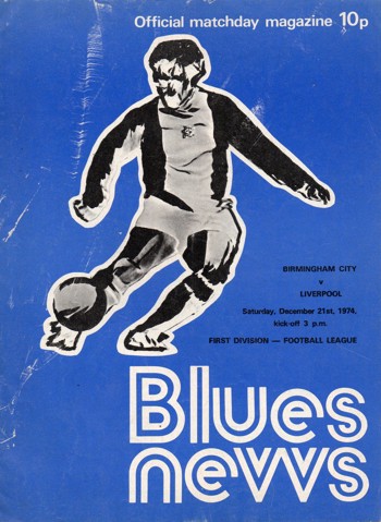 Match programme